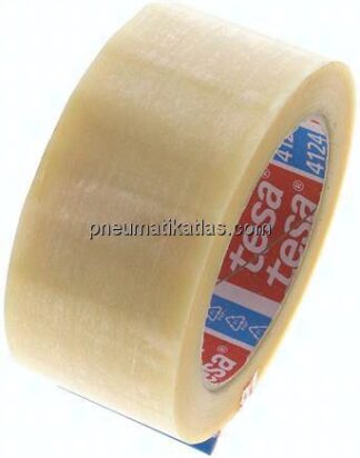 Packband tesapack 4124, transparent, 50 mm / 66 mtr.