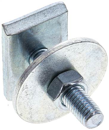 Hammerkopfschraube HS M 8x40, Stahl verzinkt (33 x 23 x 6)