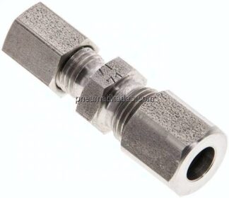 Reduzierverschraubung 6 LL (M10x1)-4 LL (M8x1), 1.4571