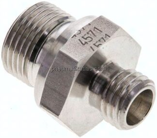 Gerade Schneidringverschr. G 3/8"-6 L (M12x1,5), ohne Mutter & Schneidring, 1.4571