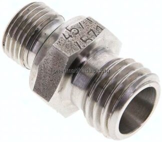 Gerade Schneidringverschr. G 1/8"-6 L (M12x1,5), ohne Mutter & Schneidring, 1.4571