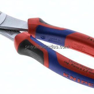 Kraft-Seitenschneider, verchromt mit 3K-Griffen, 180mm