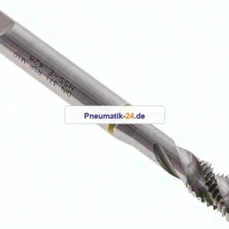 Maschinengewindebohrer für Sackloch, 35° rechtsspiralisiert M 10 (HSS-E)