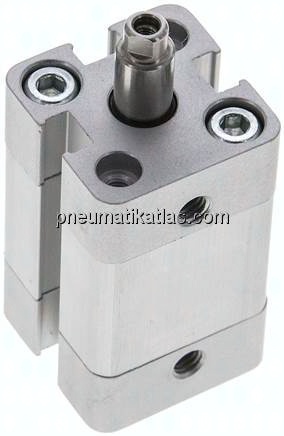 Kompaktzylinder, einfachwirkend, Kolben 12mm, Hub 10mm