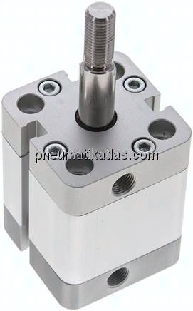 Kompaktzylinder, einfachwirkend, Kolben 32mm, Hub 20mm