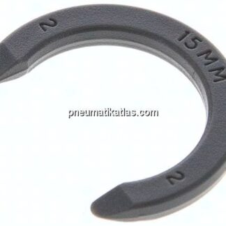 Sicherungsring für 15mm Steckanschlüsse, IQS-Big