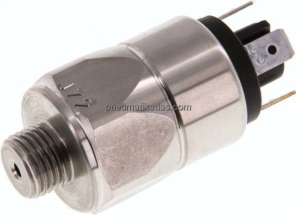 Edelstahl-Druckschalter 10 - 50 bar, G 1/4"