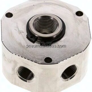 Drehverteiler G 3/4"-6x G 3/8", 6-fach, Standard