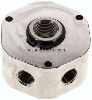 Drehverteiler G 3/4"-6x G 3/8", 6-fach, Standard