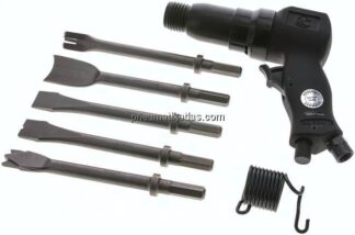 Meißelhammerset mit 5 Meißeln für die Blechbearbeitung (RC 18S, RC 19S, RC 20S, RC 22S und RC 60S),