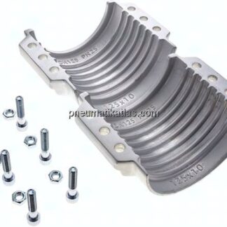 Klemmschalen 143 -148mm, Aluminium, EN14420-3 (DIN2817)