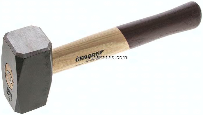 Gedore 1000g Fäustel, Hickory-Stiel
