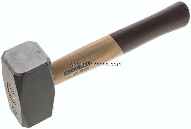 Gedore 1250g Fäustel, Hickory-Stiel