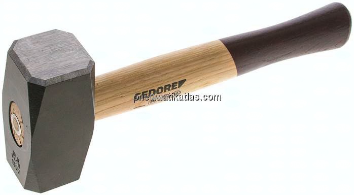 Gedore 1500g Fäustel, Hickory-Stiel