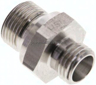 Gerade Schneidringverschr. G 3/8"-8 L (M14x1,5), ohne Mutter & Schneidring, 1.4571