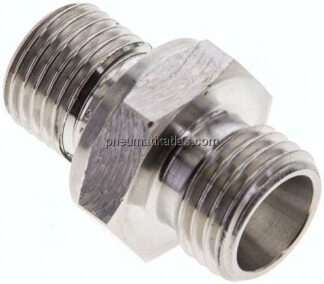 Gerade Schneidringverschr. G 1/4"-8 L (M14x1,5), ohne Mutter & Schneidring, 1.4571