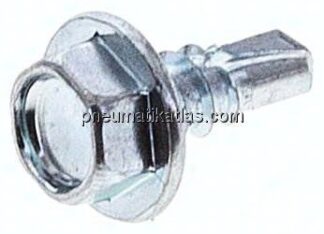 Bohrschraube DIN 7504K, Sechskantkopf (Form K), 3,5x9,5mm