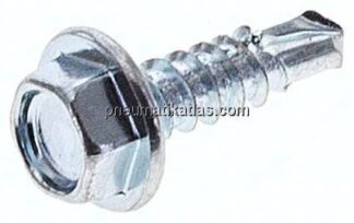 Bohrschraube DIN 7504K, Sechskantkopf (Form K), 3,5x13mm