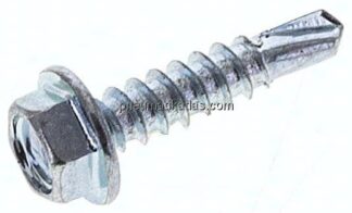 Bohrschraube DIN 7504K, Sechskantkopf (Form K), 3,5x16mm