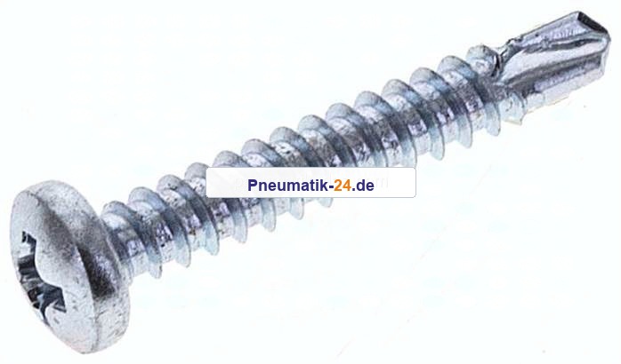 Bohrschraube DIN 7504M, Linsenkopf (Form M), 3,9x25mm