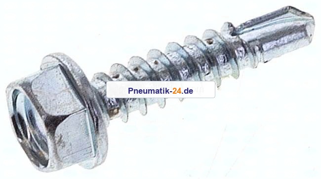Bohrschraube DIN 7504K, Sechskantkopf (Form K), 4,2x19mm