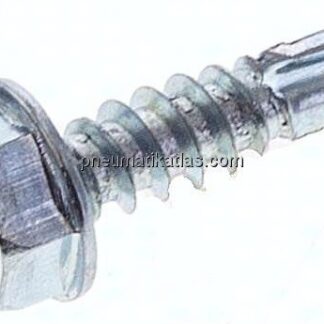 Bohrschraube DIN 7504K, Sechskantkopf (Form K), 4,2x16mm