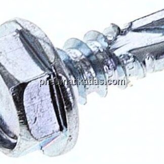 Bohrschraube DIN 7504K, Sechskantkopf (Form K), 4,8x13mm