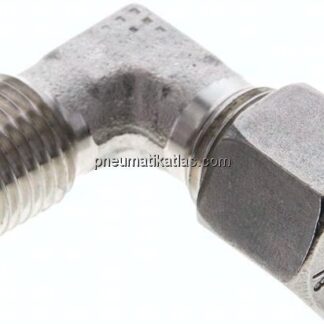 Winkel-Schneidringverschraub. NPT 1/4"-8 L (M14x1,5), 1.4571
