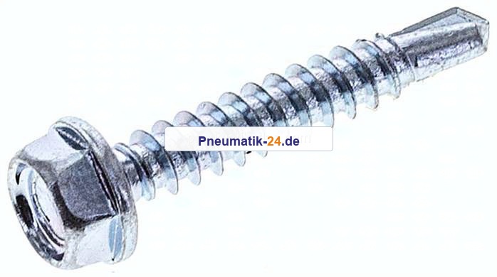 Bohrschraube DIN 7504K, Sechskantkopf (Form K), 4,2x25mm