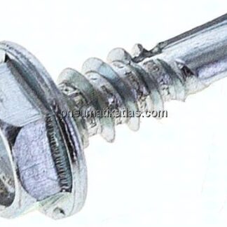 Bohrschraube DIN 7504K, Sechskantkopf (Form K), 4,8x16mm