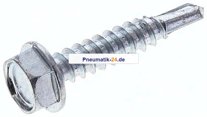 Bohrschraube DIN 7504K, Sechskantkopf (Form K), 4,8x25mm