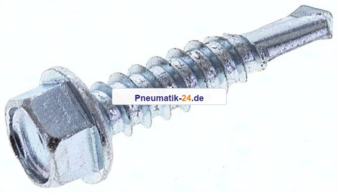 Bohrschraube DIN 7504K, Sechskantkopf (Form K), 5,5x25mm