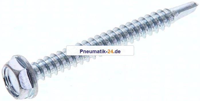 Bohrschraube DIN 7504K, Sechskantkopf (Form K), 4,8x45mm