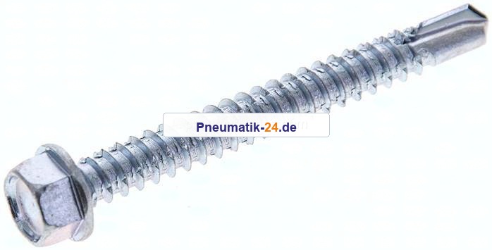 Bohrschraube DIN 7504K, Sechskantkopf (Form K), 5,5x50mm