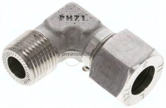 Winkel-Schneidringverschraub. NPT 3/8"-12 L (M18x1,5), 1.4571