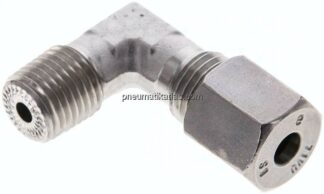 Winkel-Schneidringverschraub. NPT 1/4"-6 S (M14x1,5), 1.4571