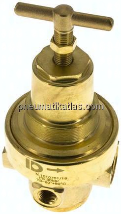 Druckregler, Messing, G 1/2", 0,1 - 1,5bar (Standard)