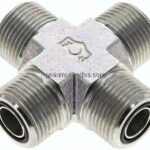ORFS-Kreuz-Verschraubung UNS 1"-14(AG)