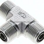 ORFS-T-Verschraubung UN 11/16"-16(AG)
