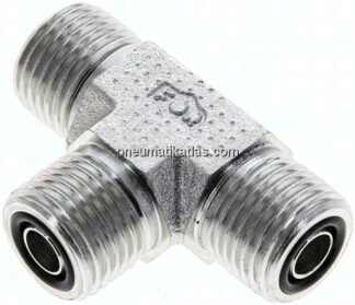 ORFS-T-Verschraubung UN 11/16"-16(AG)