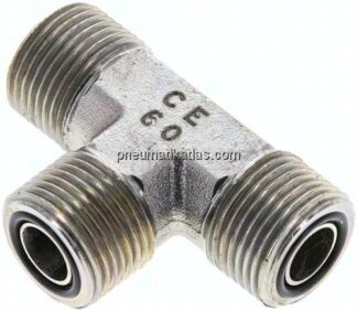 ORFS-T-Verschraubung UN 13/16"-16(AG)