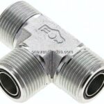 ORFS-T-Verschraubung UN 1-3/16"-12(AG)