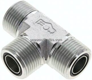 ORFS-T-Verschraubung UN 1-3/16"-12(AG)