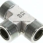 ORFS-T-Verschraubung UN 1-7/16"-12(AG)