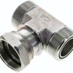 ORFS-T-Verschraubung UN 2"-12(AG/IG/AG)