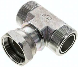 ORFS-T-Verschraubung UN 2"-12(AG/IG/AG)
