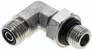 ORFS-Winkeleinschraubverschraubung UNF 9/16"-18-G 1/4"