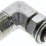 ORFS-Winkeleinschraubverschraubung UNF 9/16"-18-G 1/8"