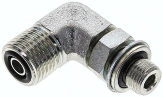 ORFS-Winkeleinschraubverschraubung UNF 9/16"-18-G 1/8"