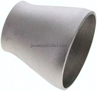 Reduzierstück 114,3x3,6mm - 76,1x2,9mm, P235GH-TC1 Stahl schwarz nahtlos